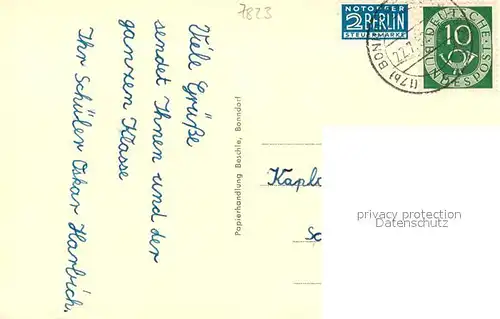 AK / Ansichtskarte Steinabad Kindererholungsheim im Schwarzwald Steinabad