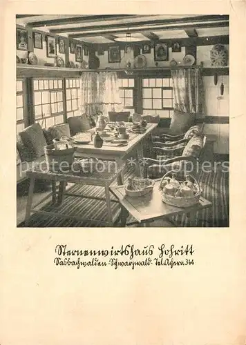 AK / Ansichtskarte Sasbachwalden Sternenwirtshaus Hohritt Sasbachwalden