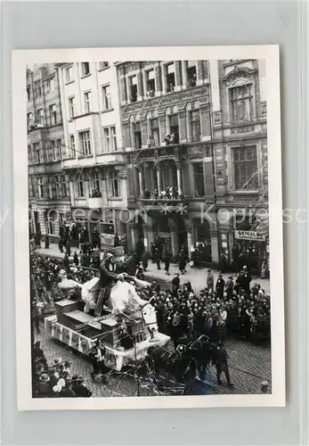 AK / Ansichtskarte Duesseldorf Rosenmontagsumzug Duesseldorf