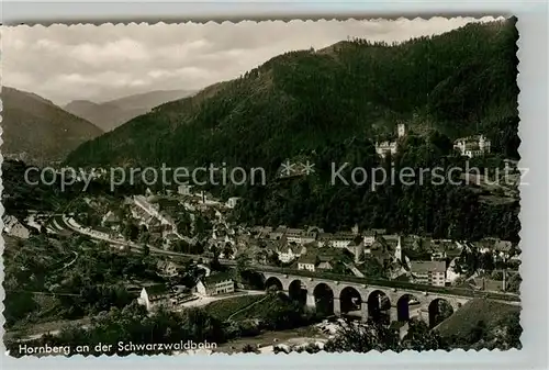 AK / Ansichtskarte Hornberg_Schwarzwald Panorama Hornberg Schwarzwald