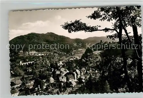 AK / Ansichtskarte Hornberg_Schwarzwald Panorama Hornberg Schwarzwald