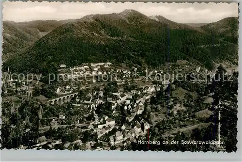 AK / Ansichtskarte Hornberg_Schwarzwald Panorama Hornberg Schwarzwald