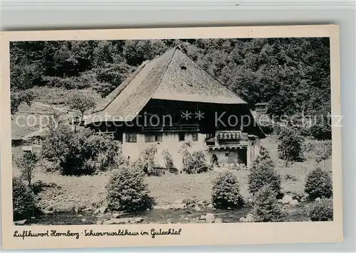 AK / Ansichtskarte Hornberg_Schwarzwald Schwarzwaldhaus im Gutachtal Hornberg Schwarzwald