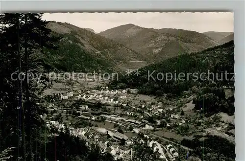 AK / Ansichtskarte Hornberg_Schwarzwald Panorama Schwarzwaldbahn Hornberg Schwarzwald