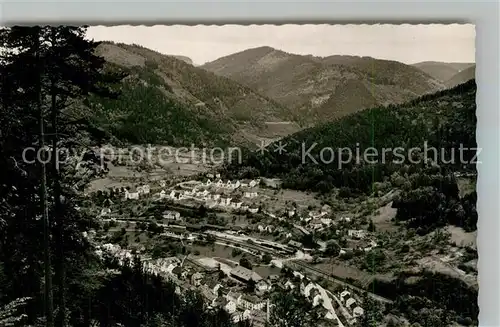 AK / Ansichtskarte Hornberg_Schwarzwald Panorama Schwarzwaldbahn Hornberg Schwarzwald