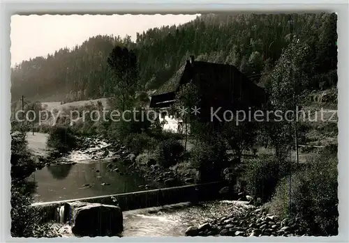 AK / Ansichtskarte Hornberg_Schwarzwald Schwarzwaldhaus Hornberg Schwarzwald