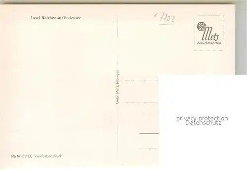 AK / Ansichtskarte Insel_Reichenau_Bodensee Panorama 