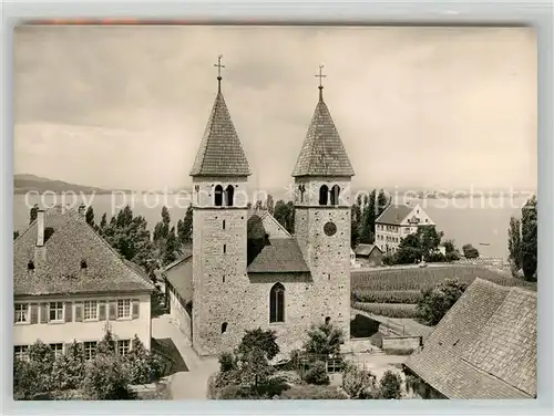 AK / Ansichtskarte Niederzell_Reichenau Kirche St Peter und Paul Niederzell Reichenau