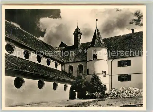 AK / Ansichtskarte Insel_Reichenau Klosterhof Insel Reichenau