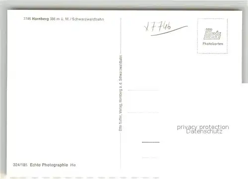 AK / Ansichtskarte Hornberg_Schwarzwald Panorama Schwarzwaldbahn Hornberg Schwarzwald