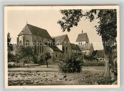 AK / Ansichtskarte Mittelzell Muenster Basilika mit zwei Querschiffen und Choeren Mittelzell