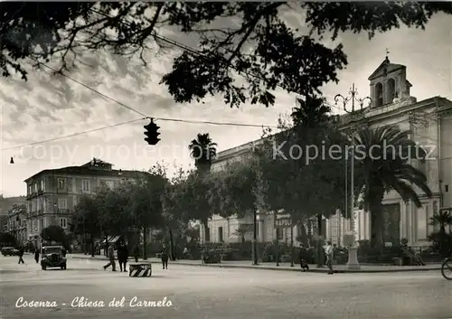 AK / Ansichtskarte Cosenza Chiesa del Carmelo Cosenza