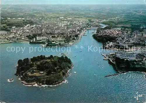 AK / Ansichtskarte Treboul_Douarnenez Fliegeraufnahme Port Treboul Douarnenez