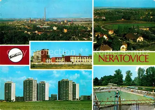 AK / Ansichtskarte Neratovice Spolana Stadion Sidliste  Neratovice