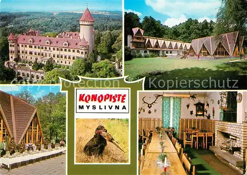 AK / Ansichtskarte Konopiste_Tschechien Myslivna  Konopiste_Tschechien