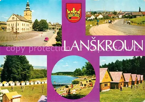 AK / Ansichtskarte Lanskroun Radnice Mesto  Lanskroun