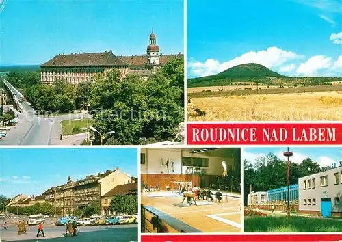 AK / Ansichtskarte Roudnice Zamek Mirove namesti  Roudnice