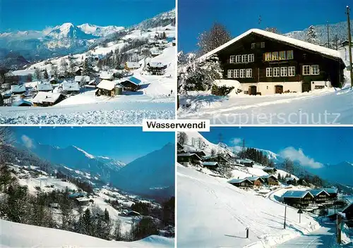 AK / Ansichtskarte Hasliberg Wasserwendi Hasliberg