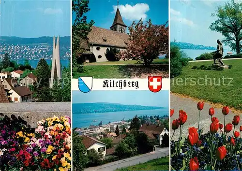 AK / Ansichtskarte Kilchberg_ZH Kirche Kilchberg ZH