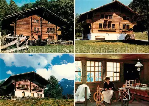 AK / Ansichtskarte Brienz_BE Freilichtmuseum Ballenberg Bergbauernhaus Adelboden Brienz_BE