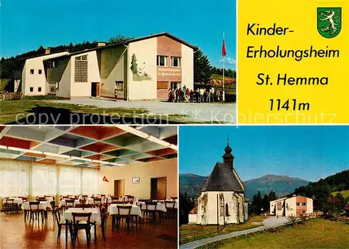 AK / Ansichtskarte Edelschrott Kindererholungsheim St. Hemma Edelschrott