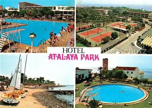AK / Ansichtskarte Costa_del_Sol Hotel Atalaya Park Strand Swimmingpool Costa_Del_Sol