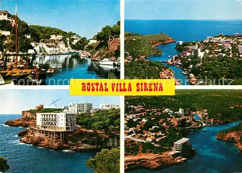AK / Ansichtskarte Cala_Figuera_Mallorca Villa Sirena Cala_Figuera_Mallorca