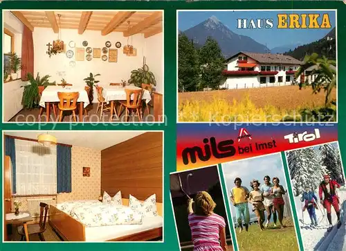 AK / Ansichtskarte Mils_Imst Haus Erika Mils_Imst