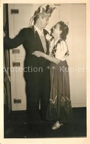 AK / Ansichtskarte Karneval_Fasnacht Privatfoto Ak  Karneval Fasnacht