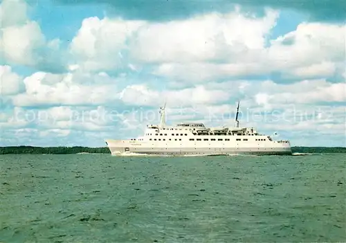 AK / Ansichtskarte Schiffe_Ships_Navires M S Nordia Silja Line  Schiffe_Ships_Navires