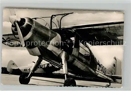 AK / Ansichtskarte Flugzeuge_Militaria Dornier DO 27 und Piper L 18 Bundeswehr  Flugzeuge Militaria