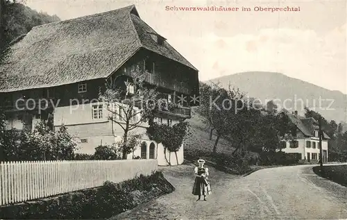 AK / Ansichtskarte Oberprechtal Schwarzwaldhaeuser Oberprechtal