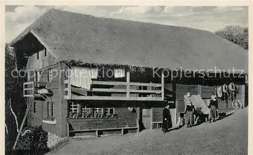 AK / Ansichtskarte Oberprechtal Naturbuehne Bauernhaus Oberprechtal