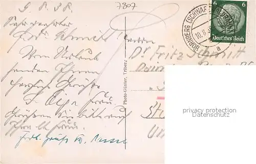 AK / Ansichtskarte Oberprechtal Panorama Oberprechtal