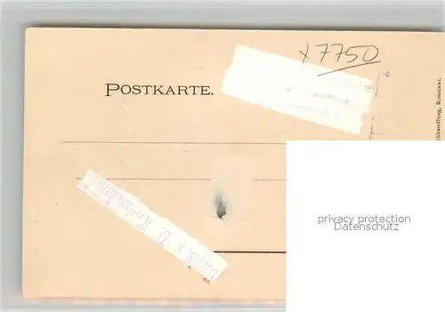 AK / Ansichtskarte Konstanz_Bodensee Hafenpartie Muenster Konstanz_Bodensee