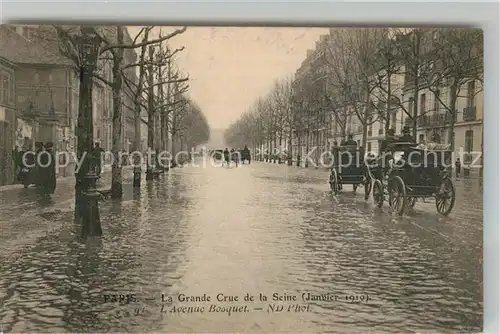 AK / Ansichtskarte Paris La Grande Crue de la Seine Paris