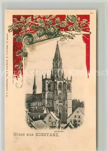 AK / Ansichtskarte Konstanz_Bodensee Muenster Konstanz_Bodensee