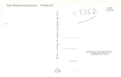 AK / Ansichtskarte Niederzell_Reichenau Kirche Niederzell Reichenau