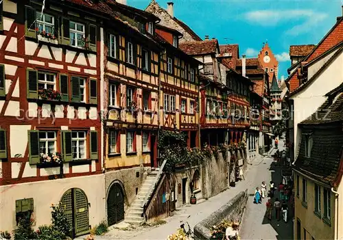 AK / Ansichtskarte Meersburg_Bodensee Steigstrasse Meersburg Bodensee