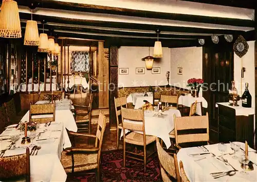 AK / Ansichtskarte Meersburg_Bodensee Weinhaus Hotel Brandners 3 Stuben Meersburg Bodensee