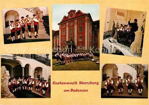 AK / Ansichtskarte Meersburg_Bodensee Knabenmusik Kapelle Details Meersburg Bodensee