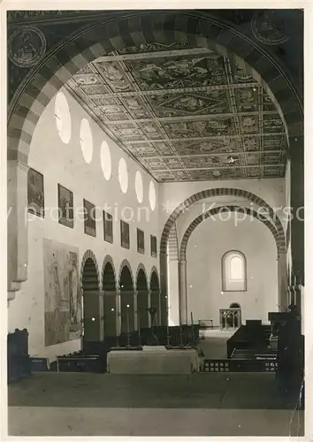 AK / Ansichtskarte Insel_Reichenau_Bodensee Kirche Mittelzell Inneres 