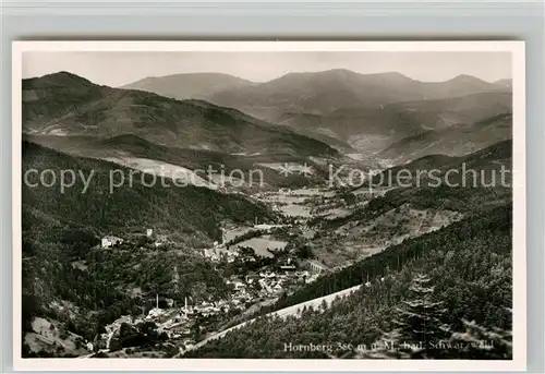 AK / Ansichtskarte Hornberg_Schwarzwald Panorama Hornberg Schwarzwald