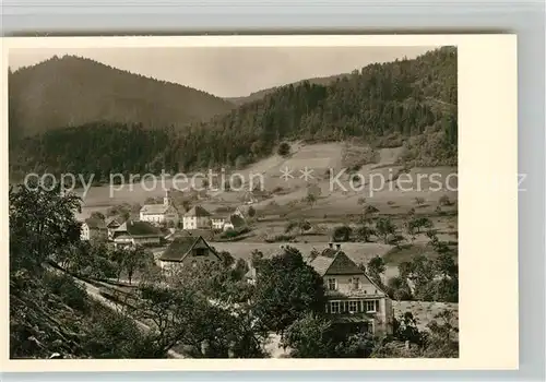 AK / Ansichtskarte Niederwasser Gasthof Pension Sonne Niederwasser