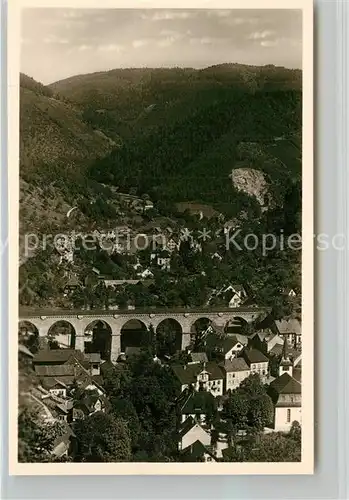 AK / Ansichtskarte Hornberg_Schwarzwald Schwarzwaldbahn Hornberg Schwarzwald