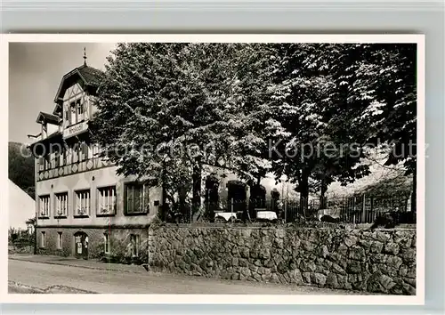 AK / Ansichtskarte Hornberg_Schwarzwald Gasthaus zum Krokodil Hornberg Schwarzwald