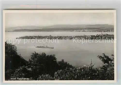 AK / Ansichtskarte Insel_Reichenau_Bodensee Panorama 