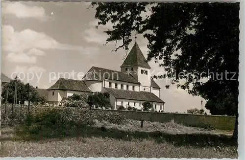 AK / Ansichtskarte Insel_Reichenau_Bodensee Kirche Oberzell 