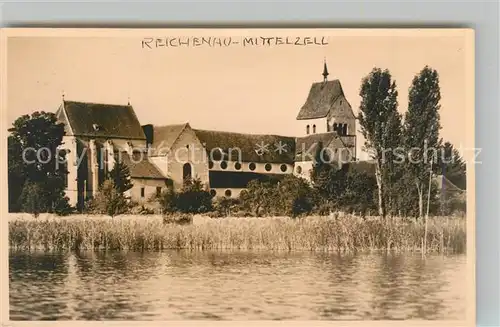 AK / Ansichtskarte Insel_Reichenau_Bodensee Kirche Mittelzell 
