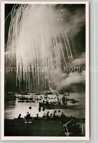 AK / Ansichtskarte Konstanz_Bodensee Seenachtsfest Feuerwerk Konstanz_Bodensee